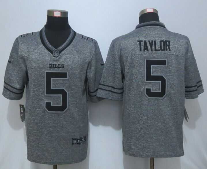 Nike Limited Buffalo Bills #5 Taylor Men's Stitched Gridiron Gray Jerseys,We sell and wholesale Nike Limited Buffalo Bills #5 Taylor Men's Stitched Gridiron Gray Jerseys on line form chian!